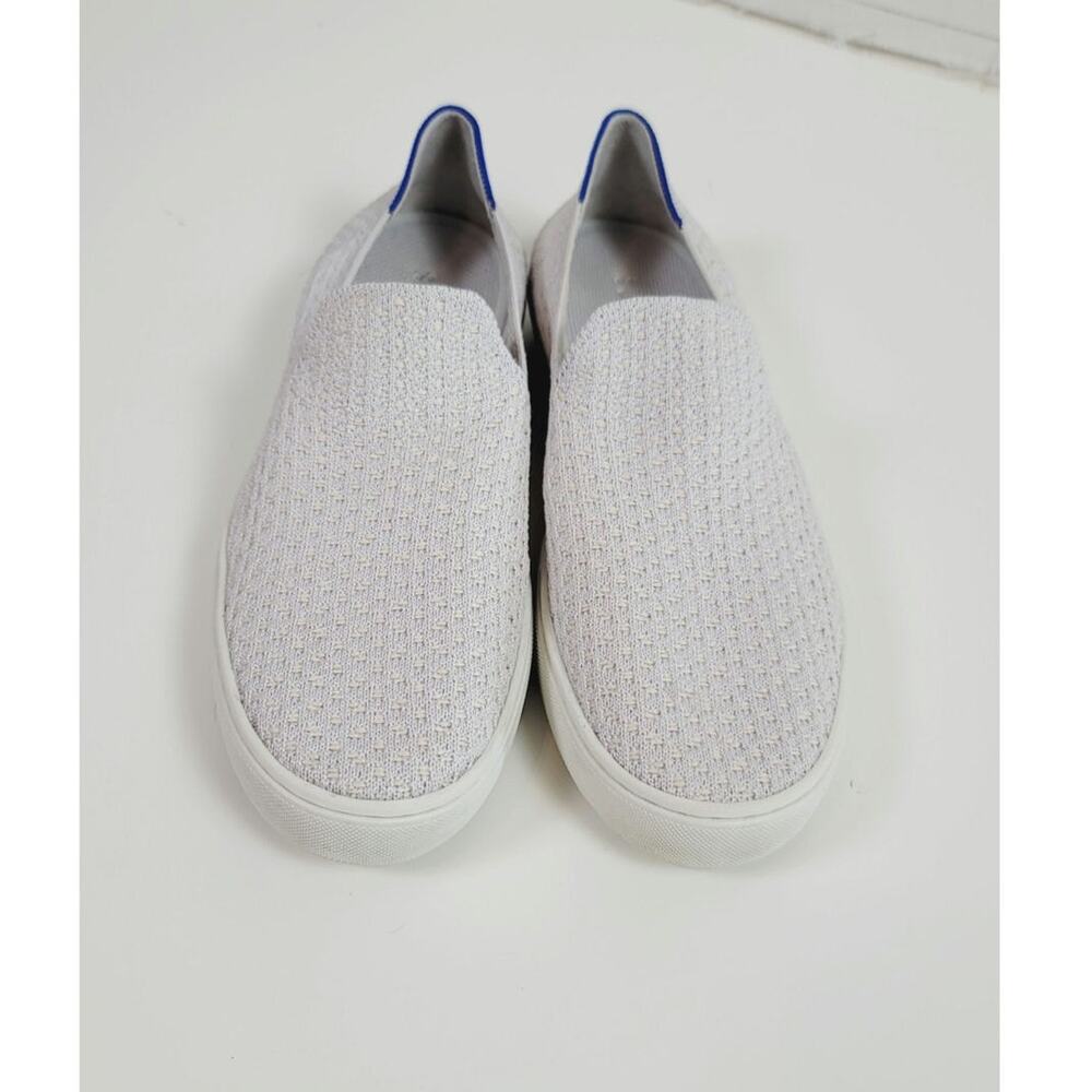 Rothy's The Sneaker in Salt White Honeycomb Knit, sz 9